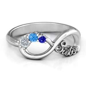 Sisters Infinity Ring