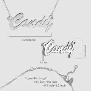 Personalized CZ Name Necklace