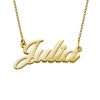 Small Classic Name Necklace in 18k Gold-Plated