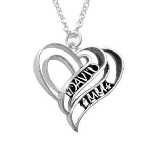 Personalized 3D Heart Necklace