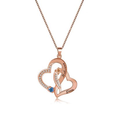 18K Rose Gold Plated Silver 925